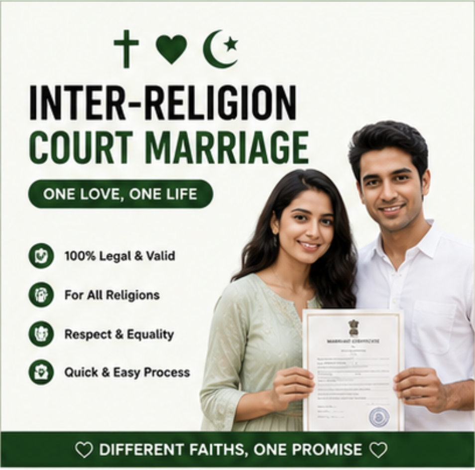 Inter religion court marriage