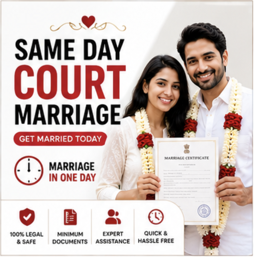 same day court marriage