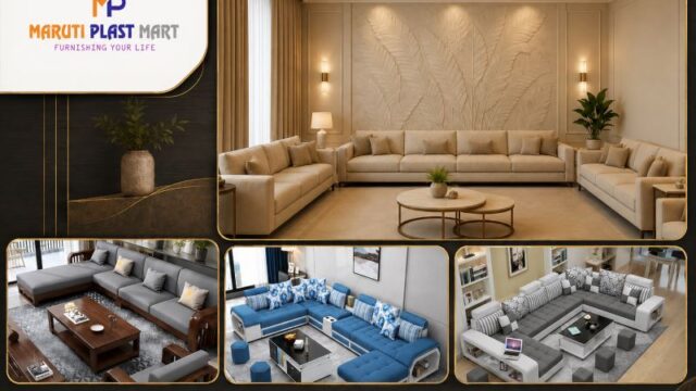 Maruti-Plast-PVC-Sofa