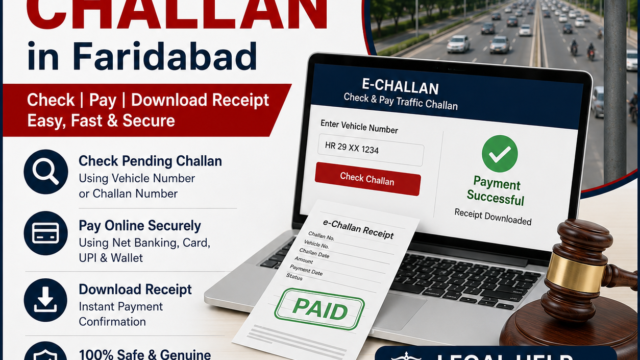 traffic challan in faridabad